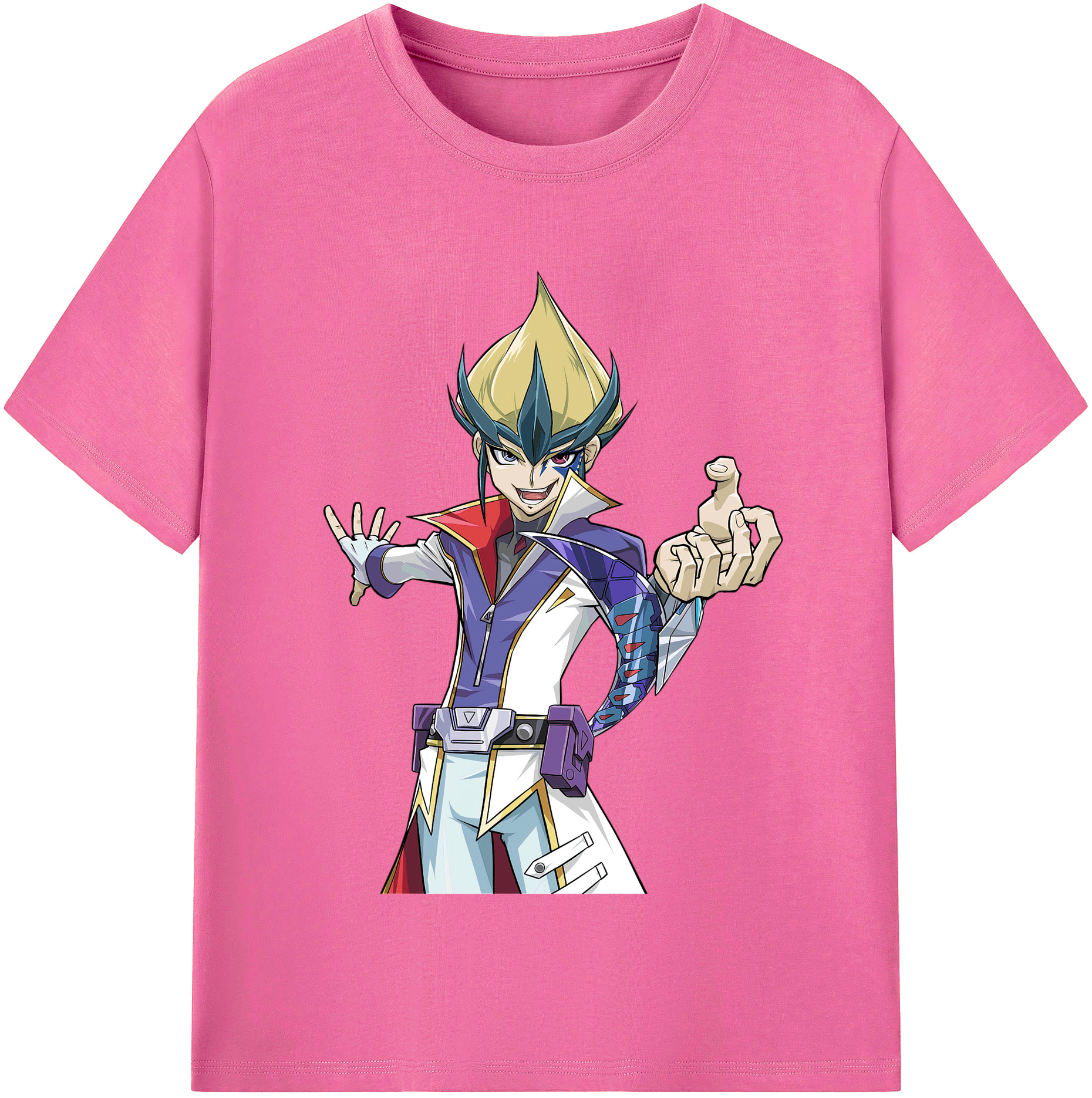 （画像用） 遊☆戯☆王 Yu-Gi-Oh! レディースカジュアルプリントTシャツ（綿100％）